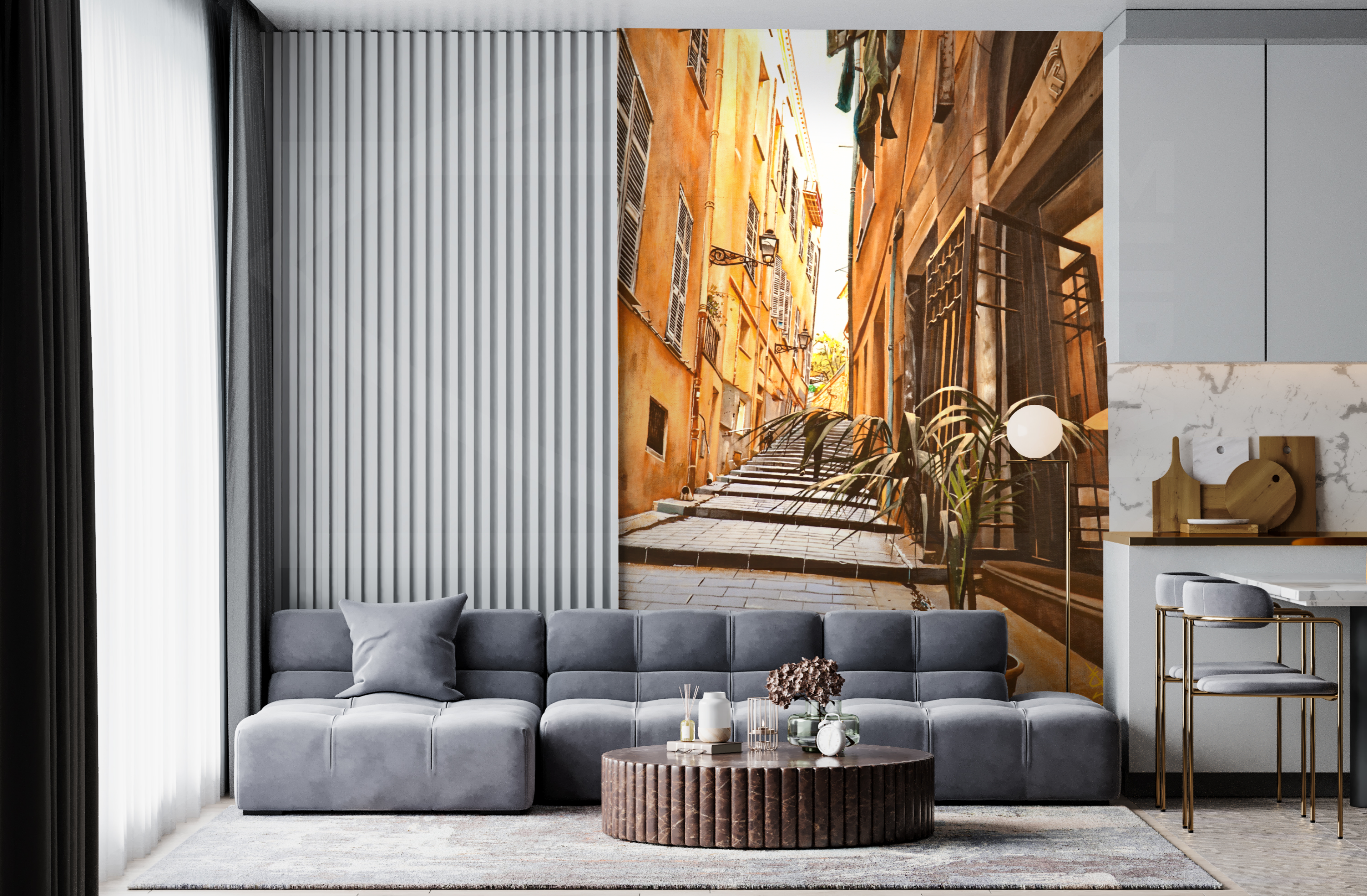 "Cobble Stone Alleyways"